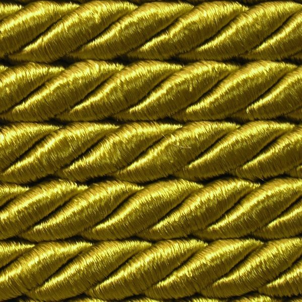 Cordon Bride Jaune Moutarde 5mm