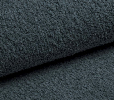 Navy Blue Boucle Recycled - MagnoliaFabric