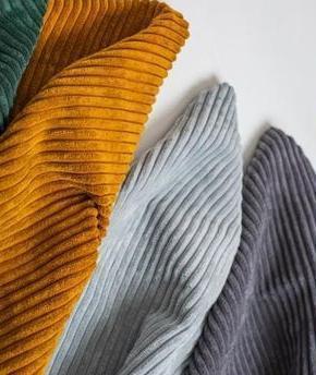 Navy Blue Corduroy - MagnoliaFabric