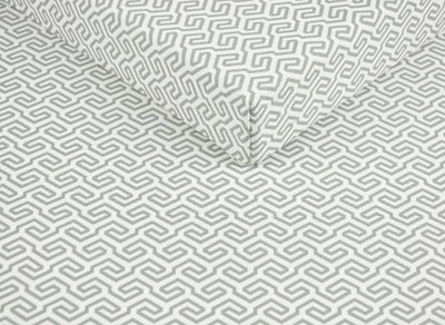 grey geometric outdoor waterproof fabric